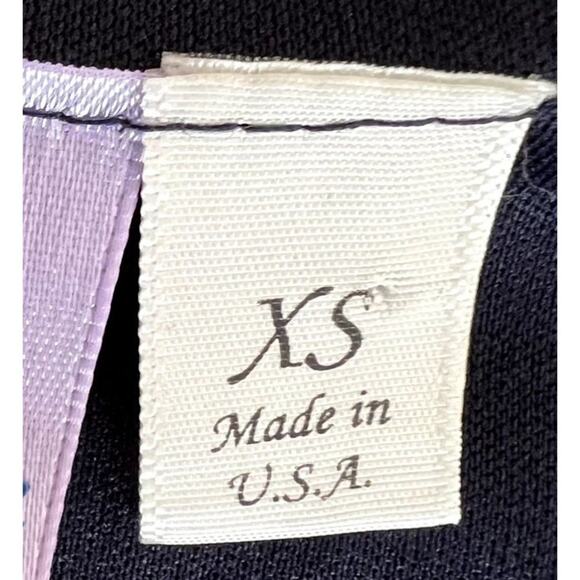 NEW Francesca's Alya Womens Black White Long Sleeve Tulip Hem Alya Midi Shift - Picture 4 of 9